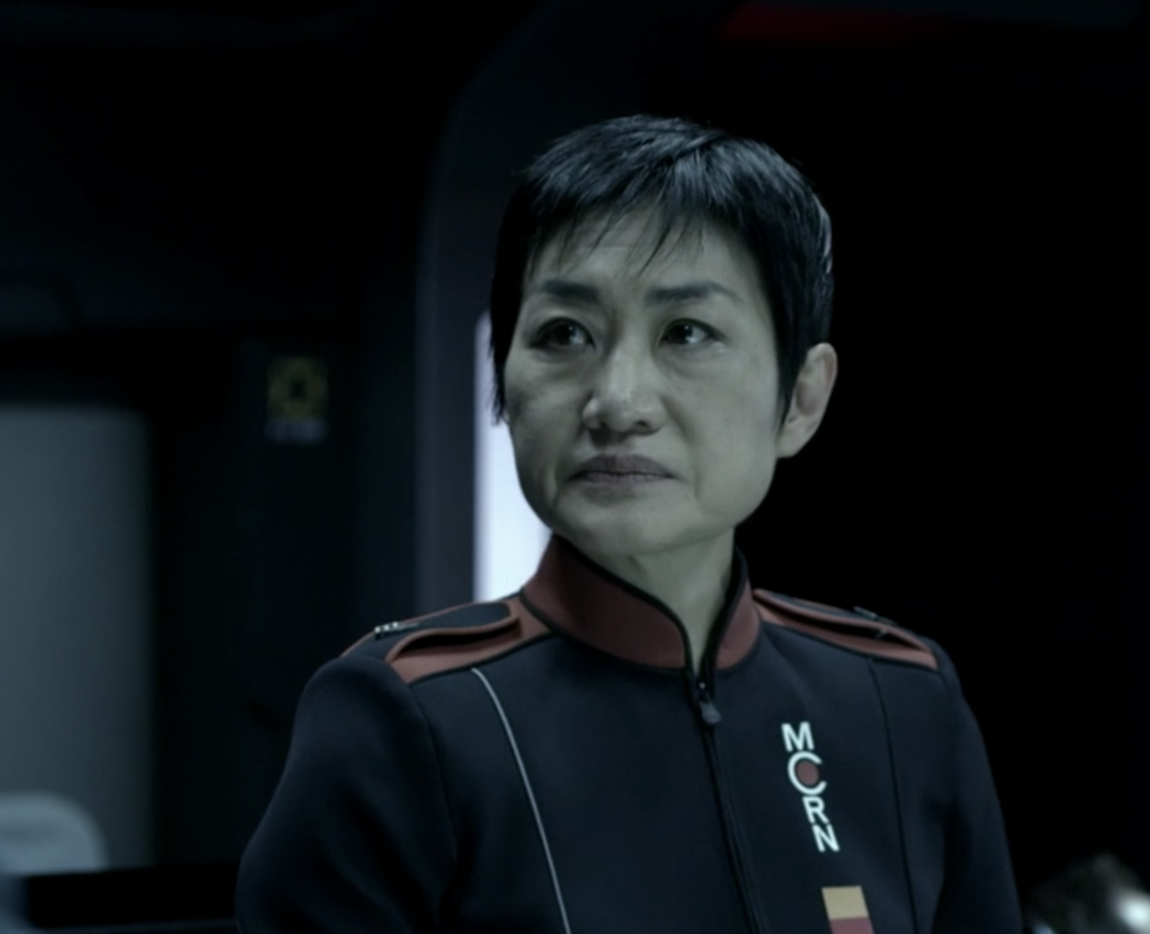 I love the Martian military uniforms in The Expanse