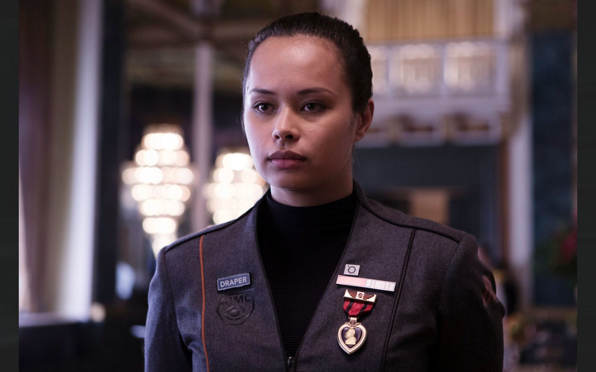 I love the Martian military uniforms in The Expanse