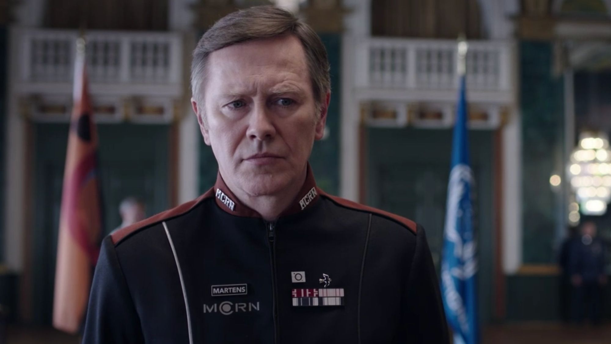 I love the Martian military uniforms in The Expanse