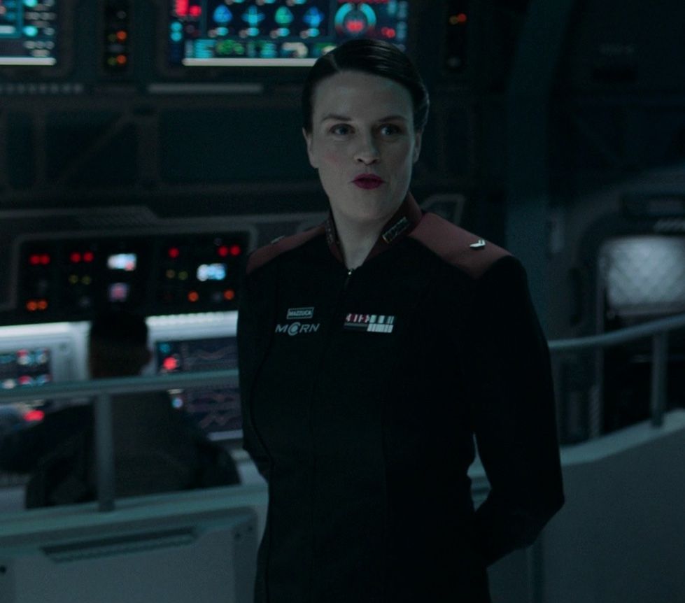 I love the Martian military uniforms in The Expanse